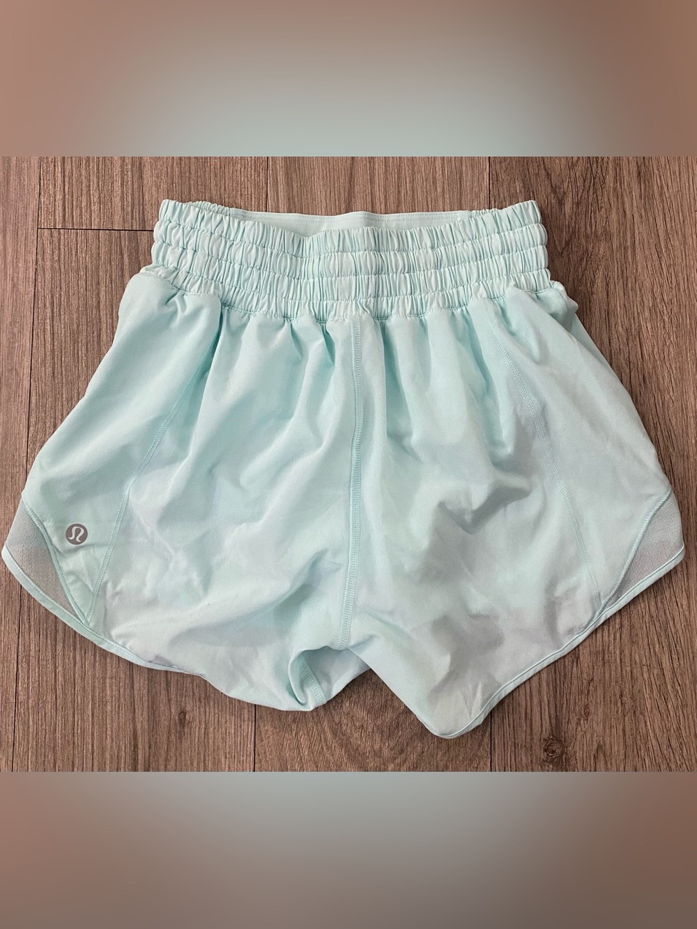 lululemon athletica Mint Elastic-Waist Running Shorts